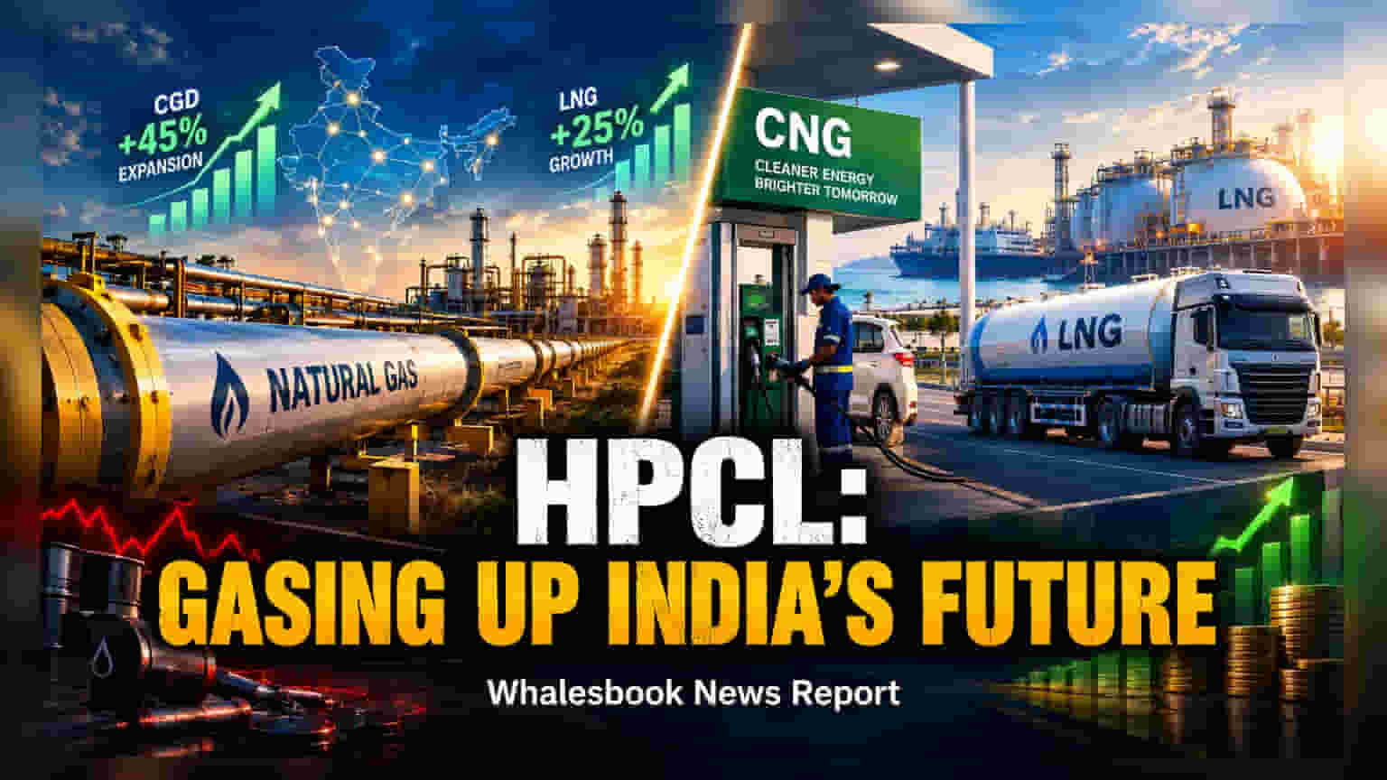 HPCL Targets 45% City Gas Growth Amid Financial Pressure