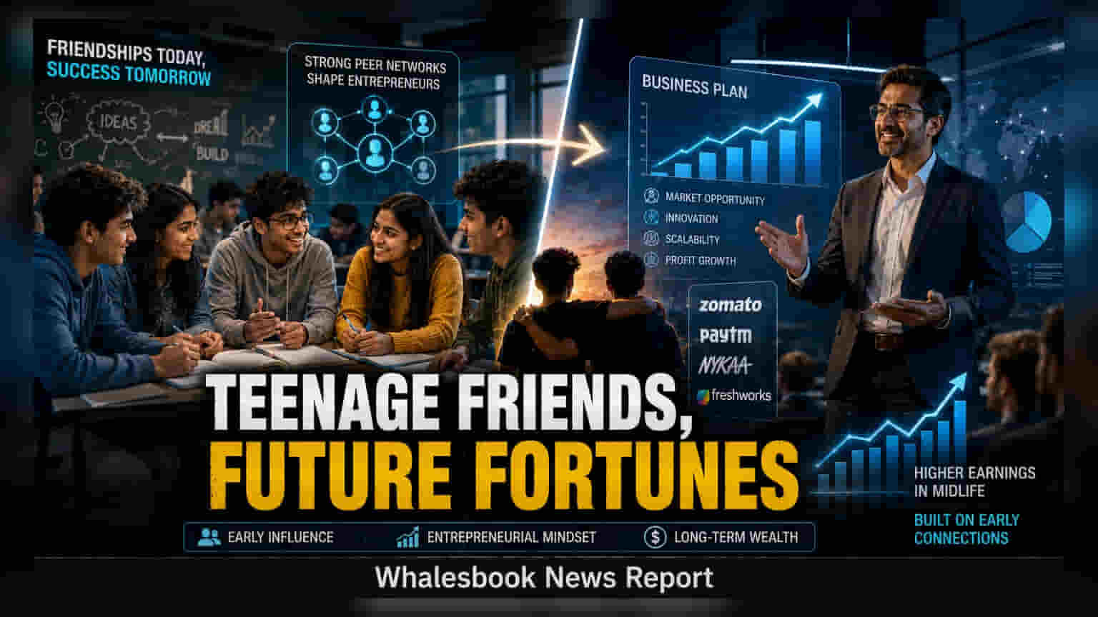 Research: High School Peers Influence Future Business Success