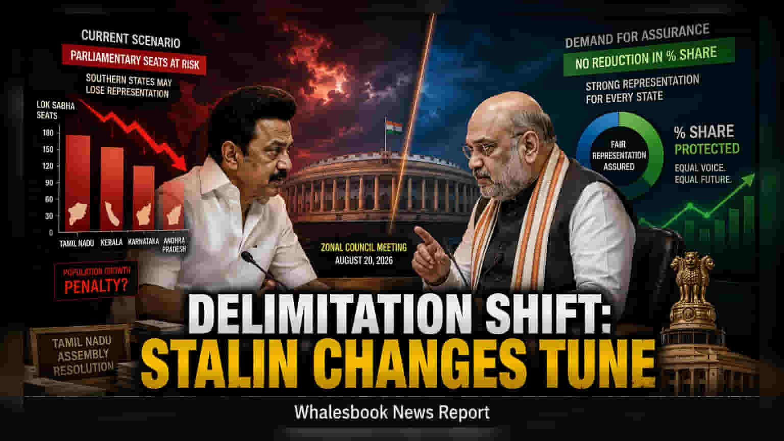 TN CM C. Joseph Vijay Shifts Delimitation Stance Post-Shah Meet