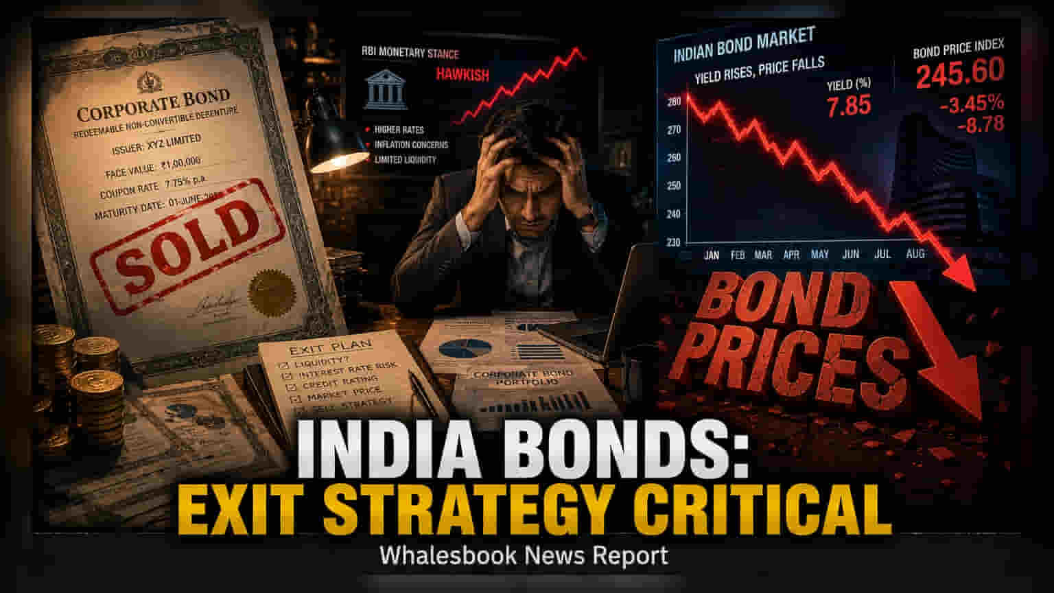 Indian Bond Investors Face Liquidity Hurdles; Planning Exit Crucial