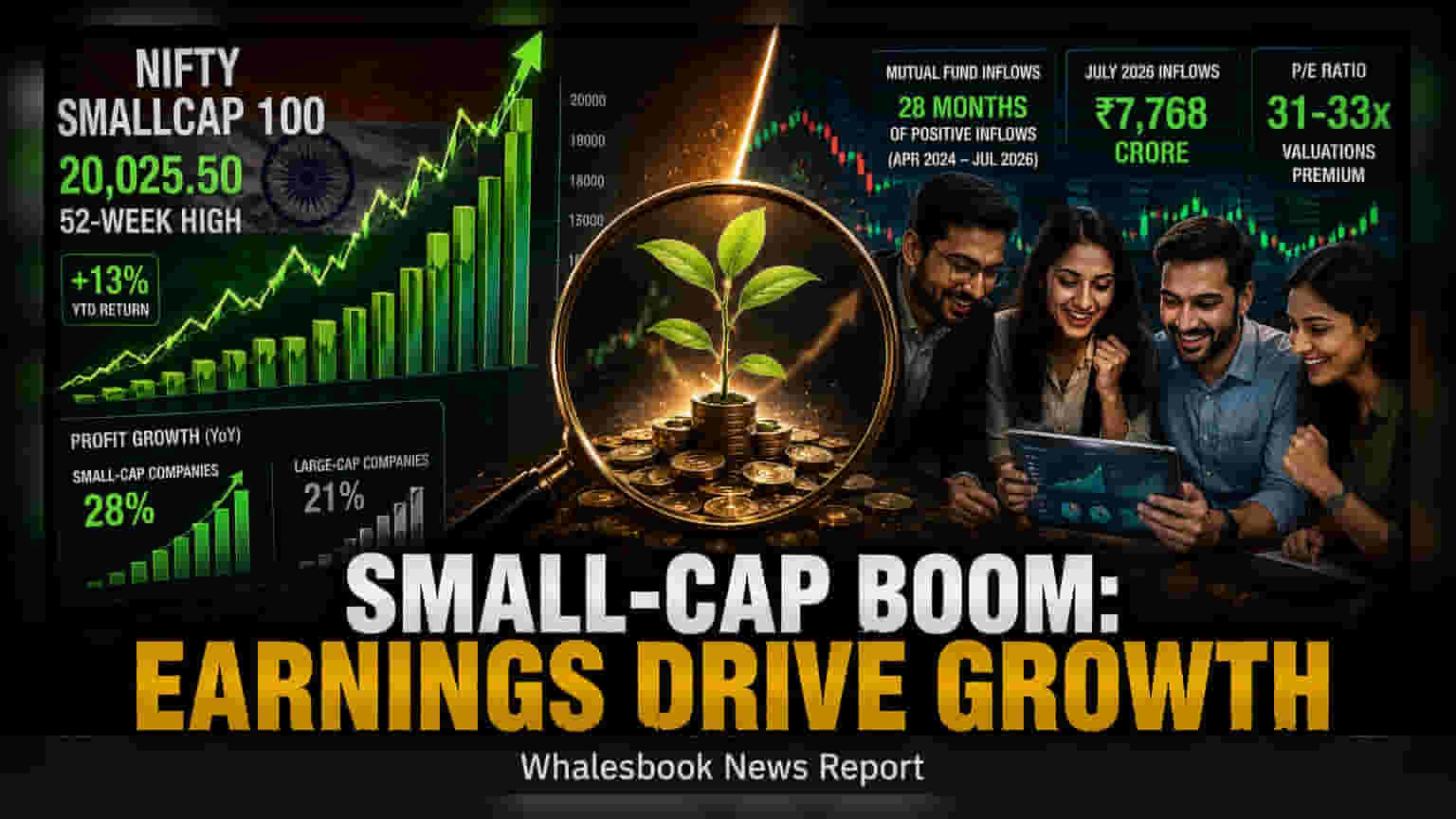 Nifty Smallcap 100 Hits 52-Week High Amid Strong Earnings