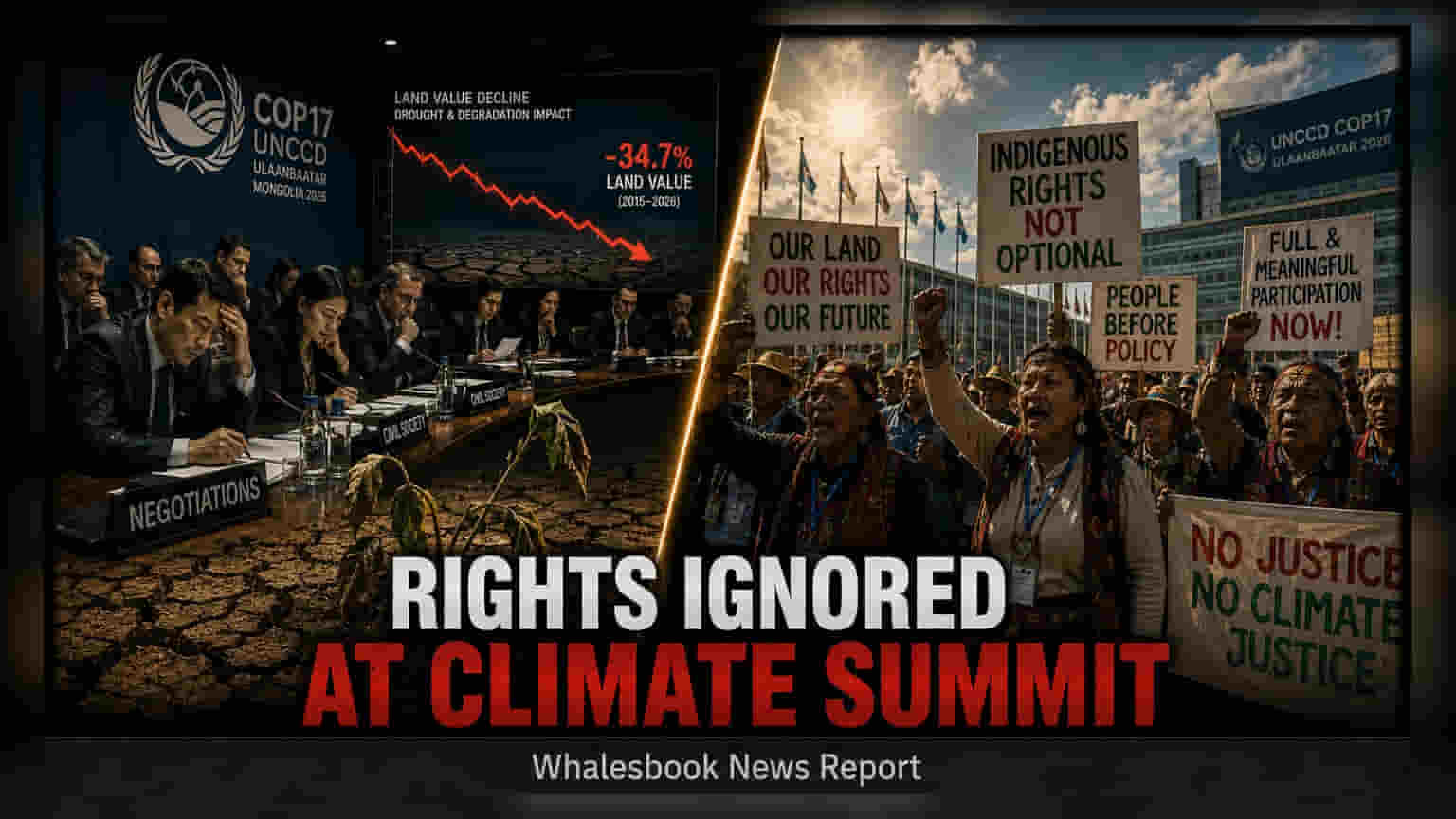 UN Desertification Summit: Indigenous Groups Protest Over Participation