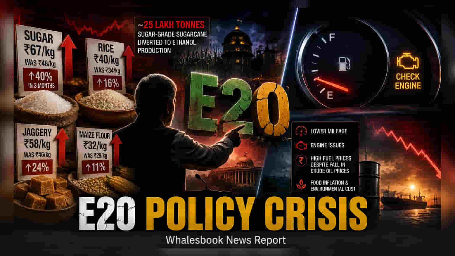 Congress Demands Review of E20 Fuel Policy Over Food Inflation