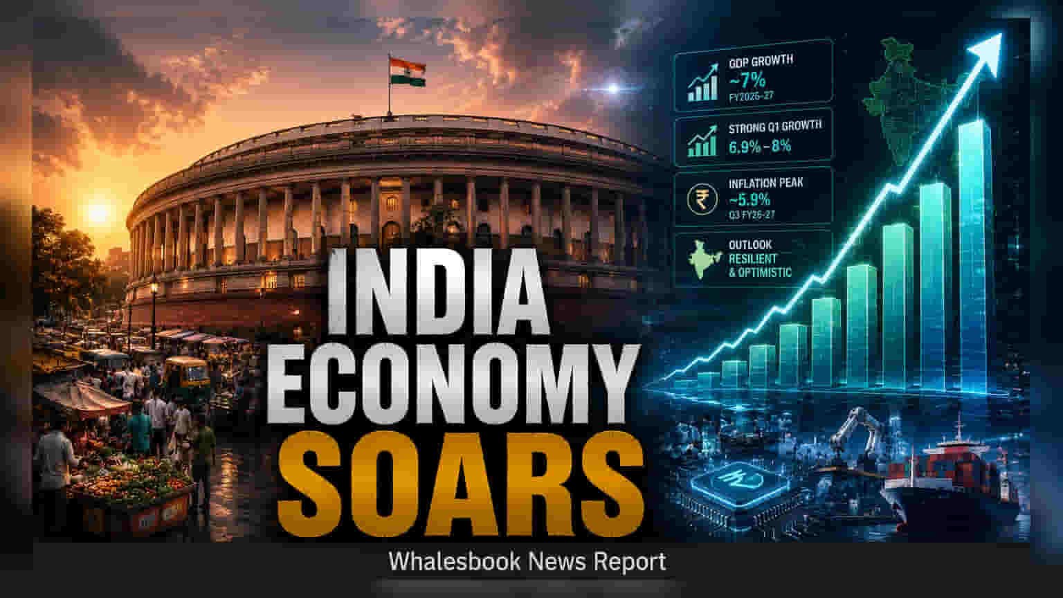 ભારત FY27 GDP ગ્રોથ 7%ને પાર કરશે, RBIના અનુમાનને માત