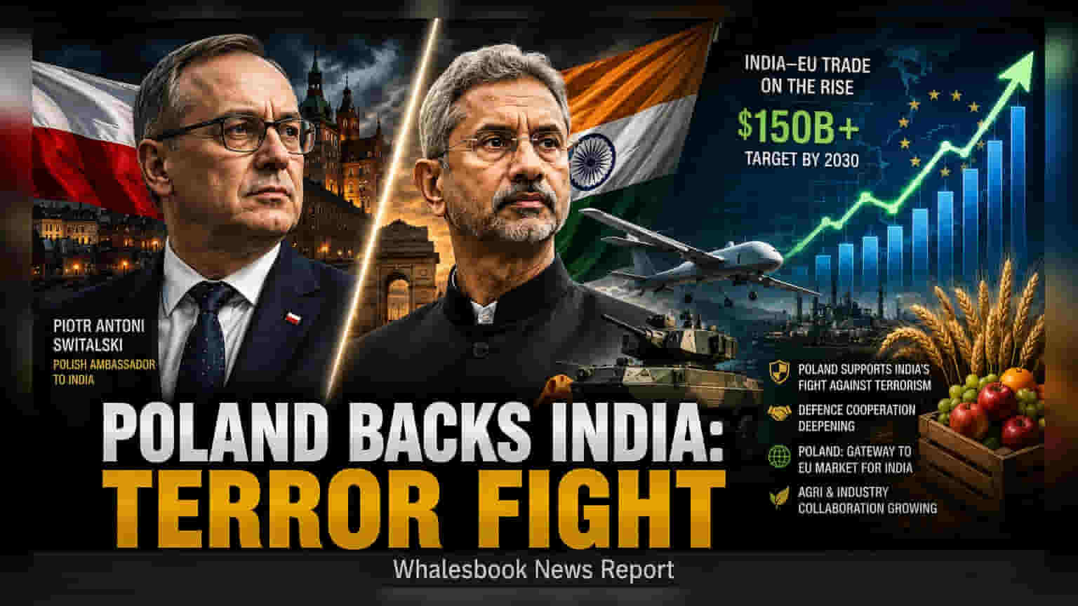 Poland Backs India’s Anti-Terror Stance, Eyes Deeper Defense Ties