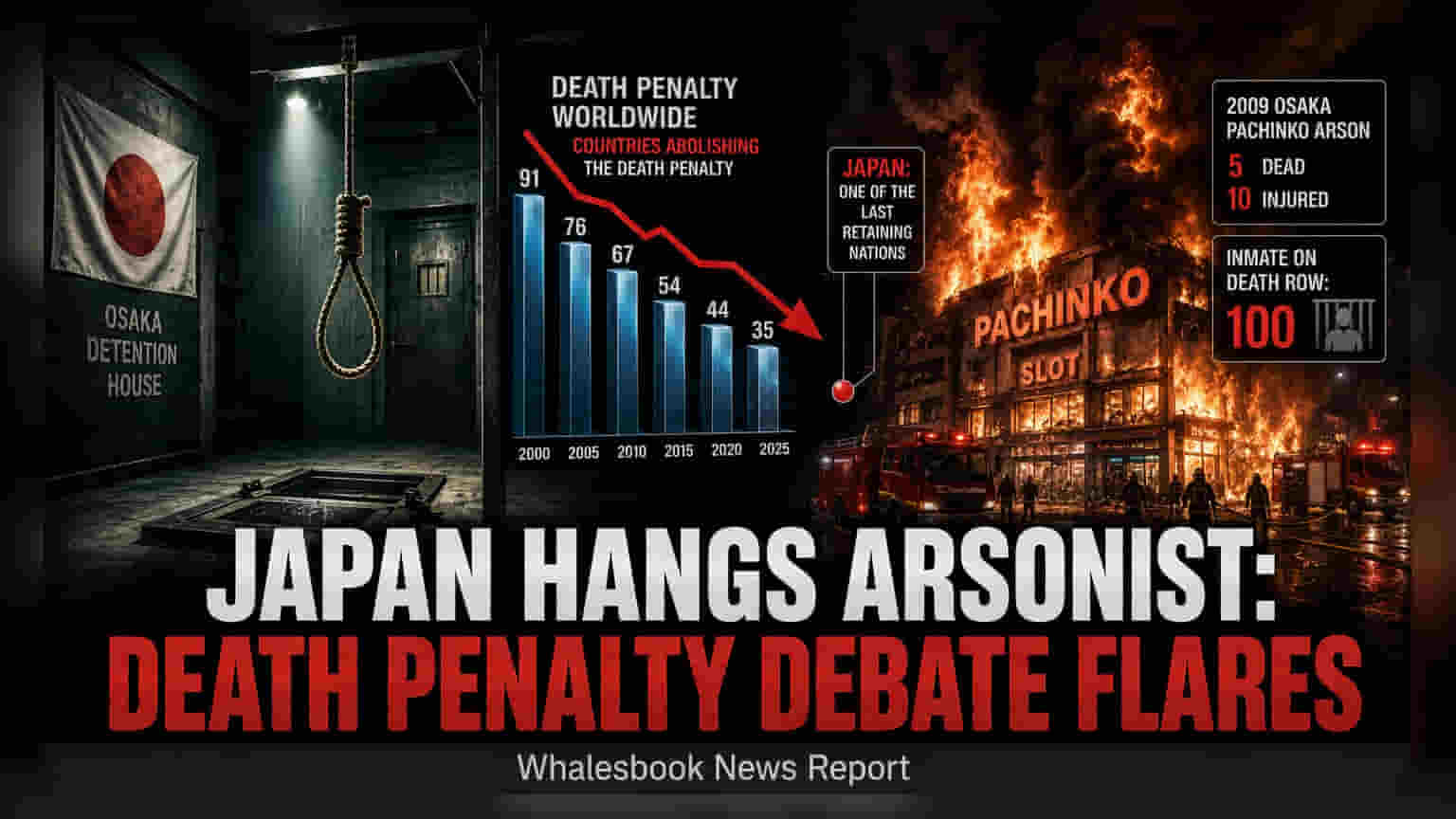 Japan Executes 2009 Pachinko Arsonist, Rekindling Capital Punishment Debate