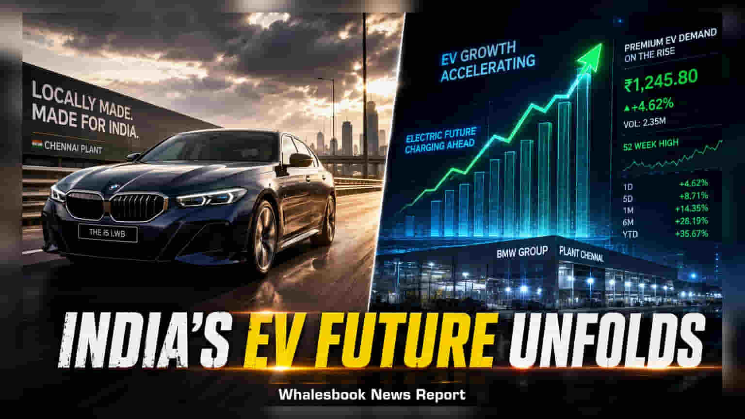 BMW India i5 LWB ઇલેક્ટ્રિક સેડાનનું લોકલ પ્રોડક્શન શરૂ: Chennai પ્લાન્ટમાંથી 669 કિમી રેન્જ સાથે