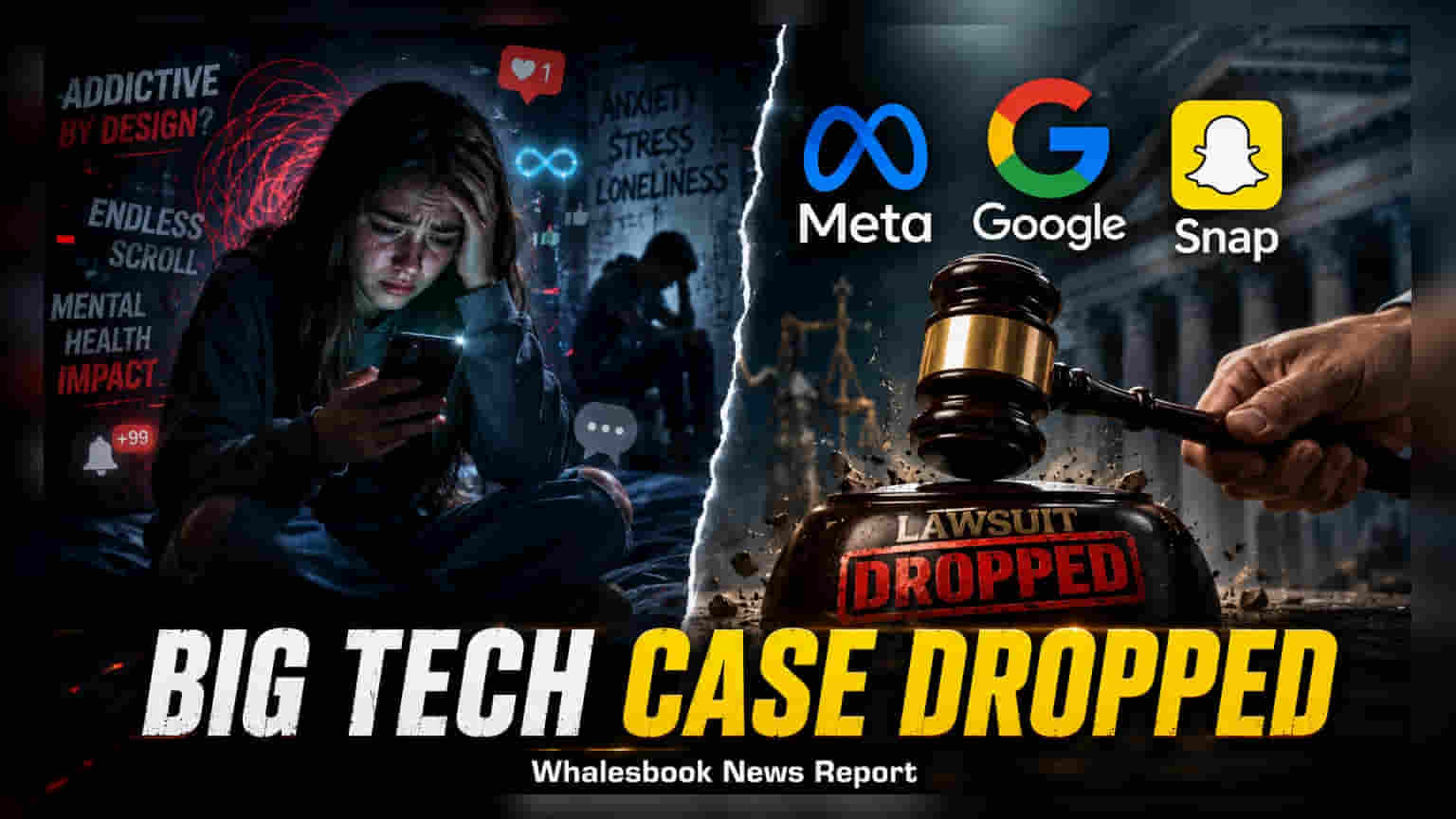 Meta, Google, Snap Lawsuit Dropped by Plaintiff, But Legal Risks Persist