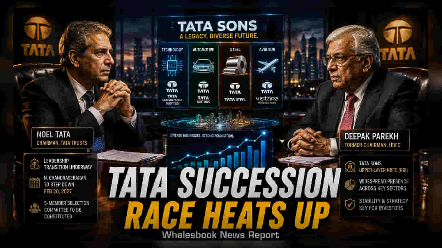 Tata Sons Begins Succession Plan After Chairman Exit
