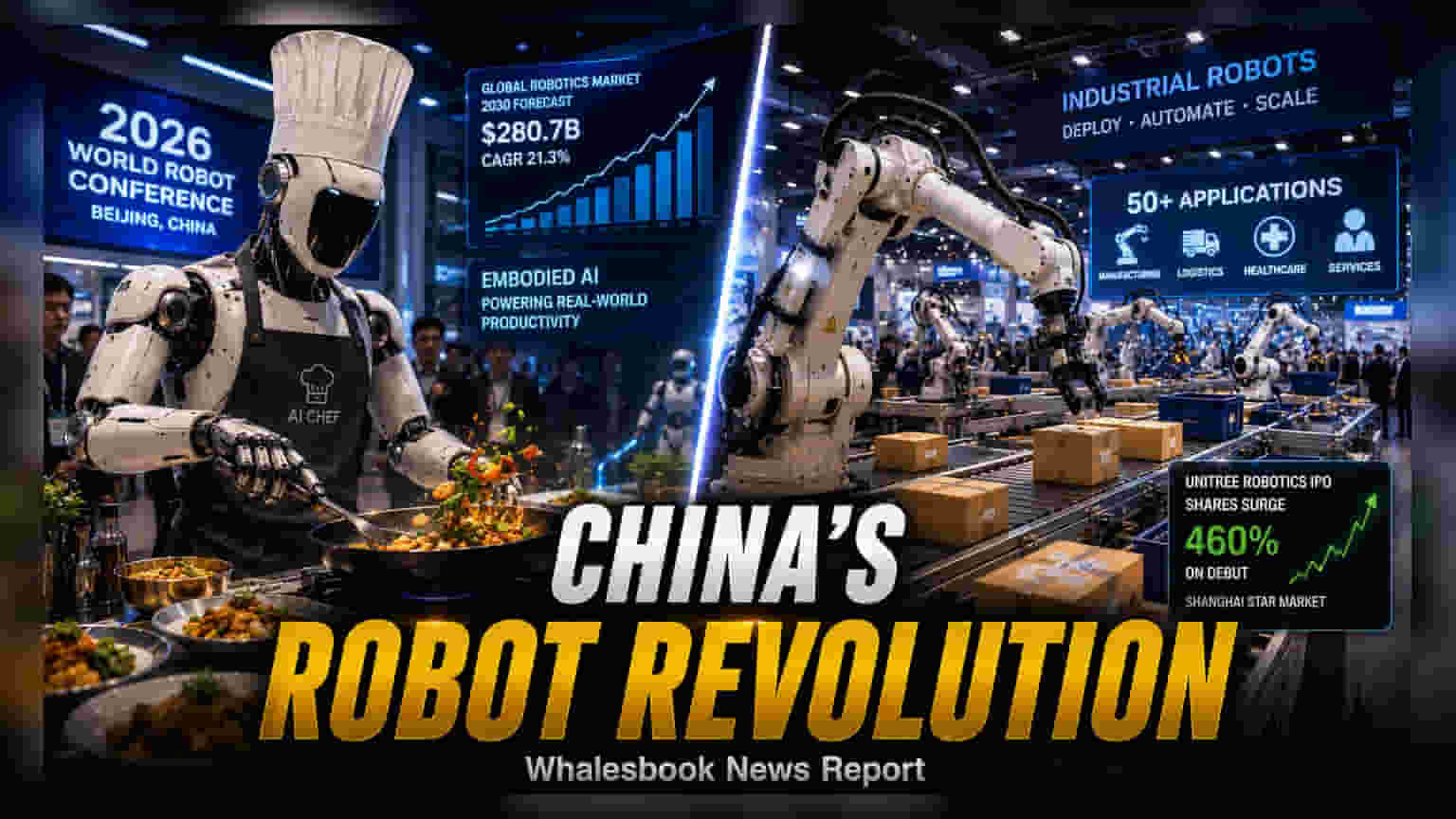 China WRC 2026: Unitree Robotics IPO Jumps 460% Amid Sector Shift
