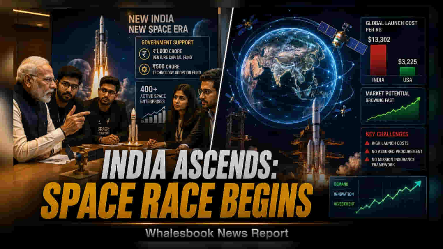 PM Modi Meets Space Startups To Build India As Global Hub