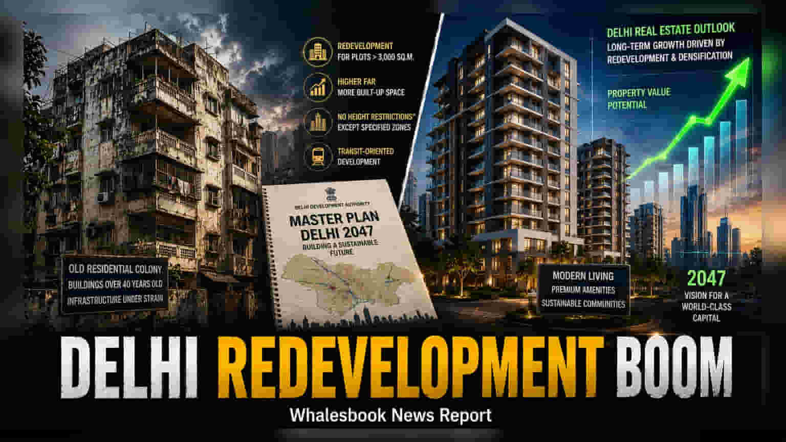 Delhi Master Plan 2047 Notified With New Redevelopment Norms