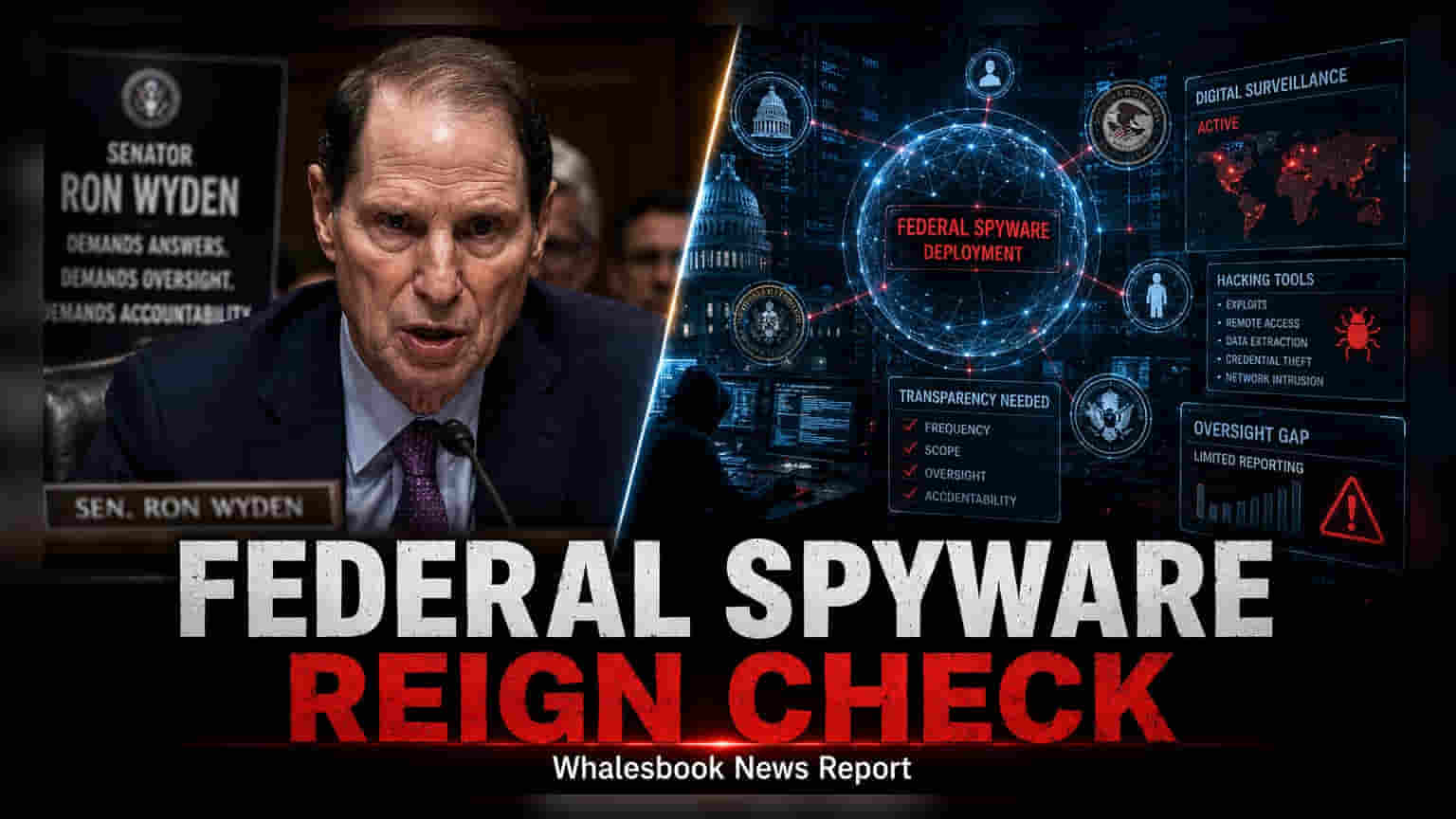 Senator Wyden Demands Oversight Of Federal Surveillance Tools