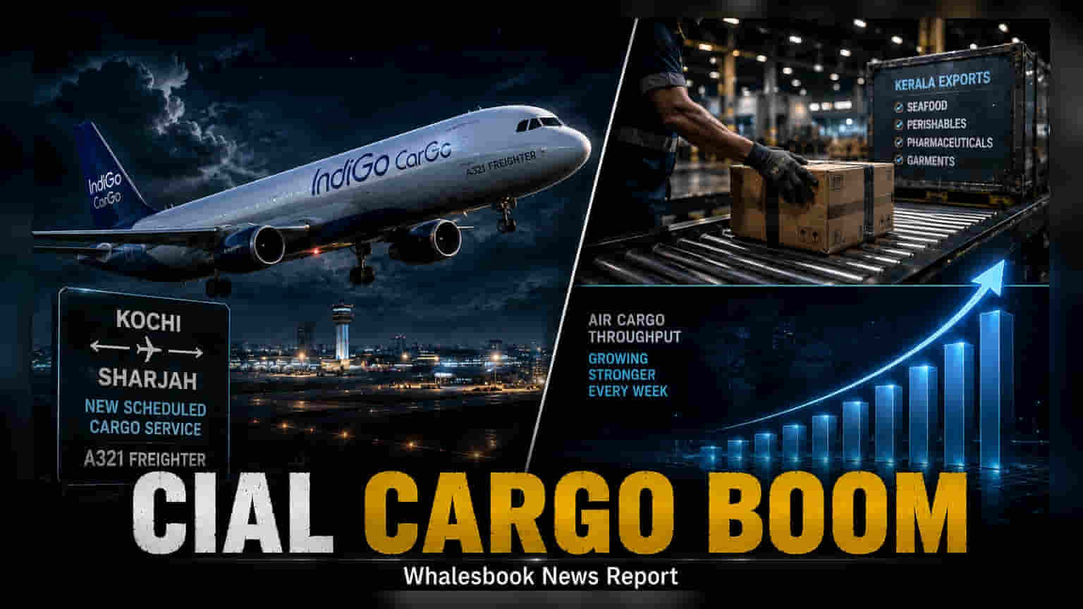 IndiGo Cargo Service: કોચી એરપોર્ટ અને IndiGoનો નવો દાવ, કેરળના નિકાસકારોને ફાયદો