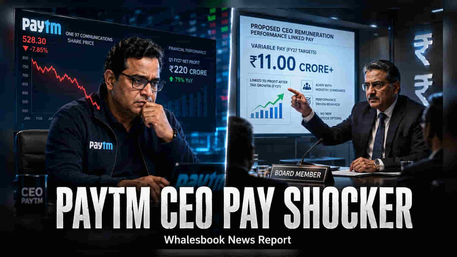 Paytm Proposes Performance-Linked Pay Revision for CEO Sharma