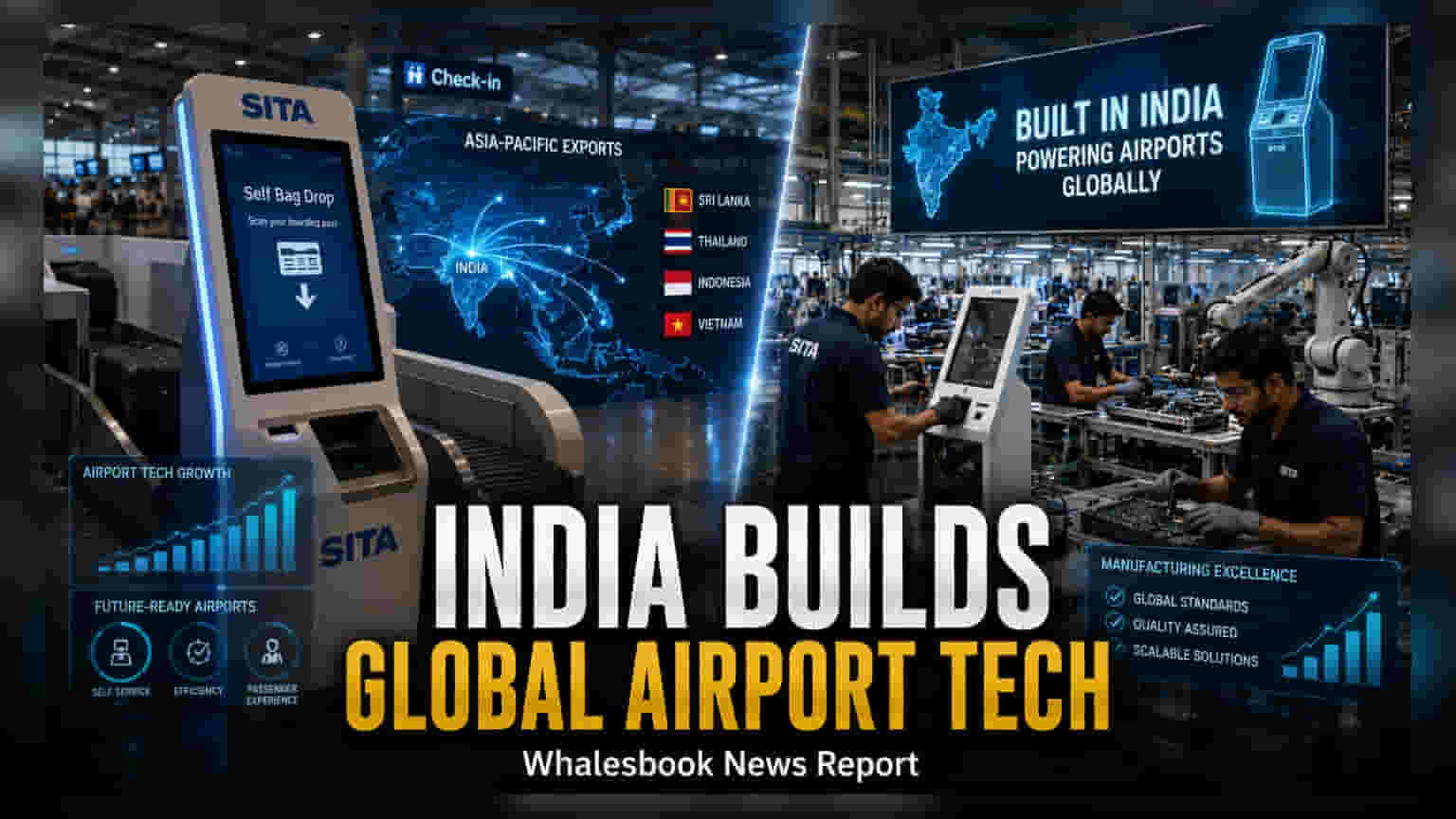 SITA Expands India-Made Airport Tech Exports to Asia-Pacific