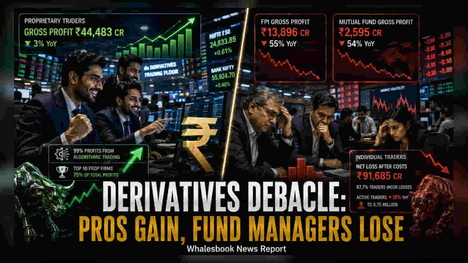 SEBI Study: Proprietary Traders Outperform FPIs and Mutual Funds in FY26