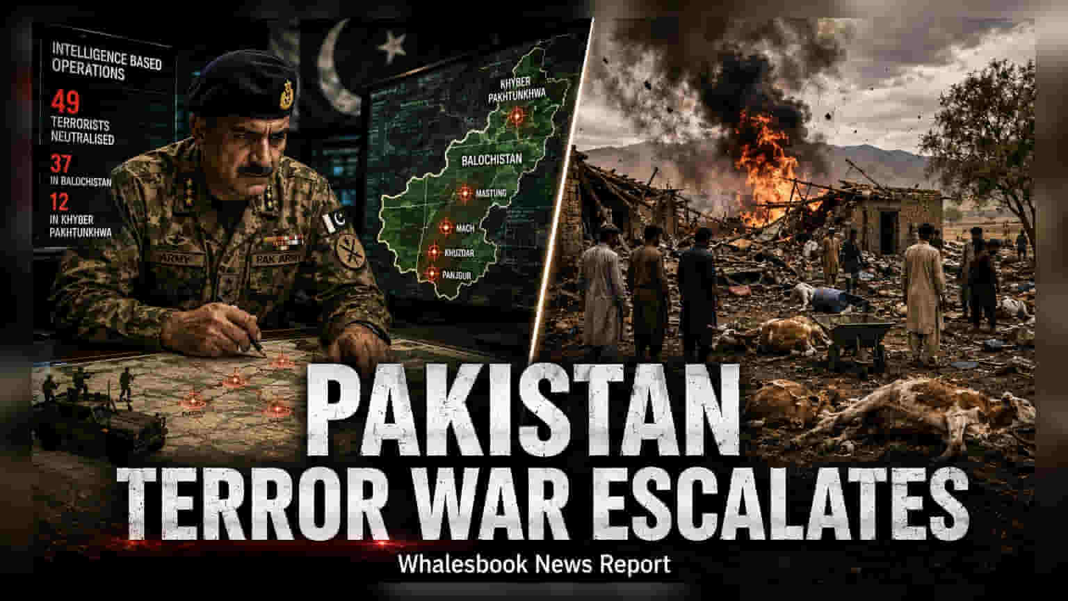 Pakistan Forces Kill 49 Terrorists in Balochistan and KP Operations