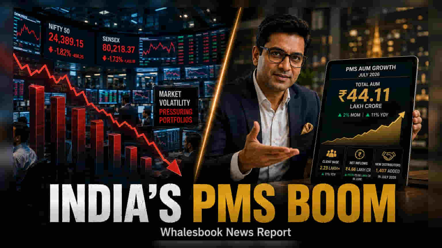 India PMS AUM Hits ₹44.11 Lakh Crore In July 2026