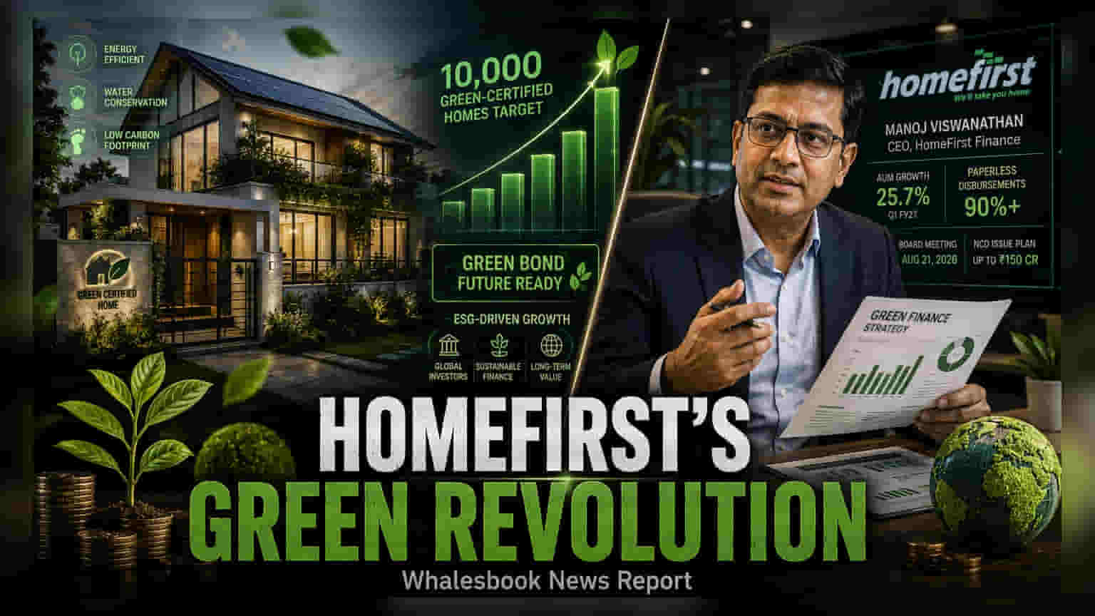 HomeFirst Finance Targets 10,000 Green Homes; Eyes ₹150Cr Debt