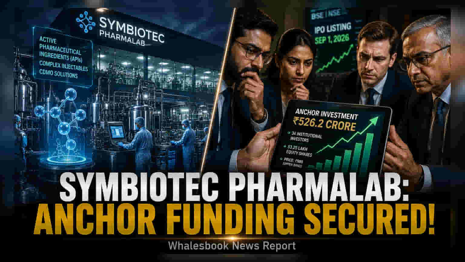 Symbiotec Pharmalab Secures Rs 526 Cr From Anchors Ahead of IPO
