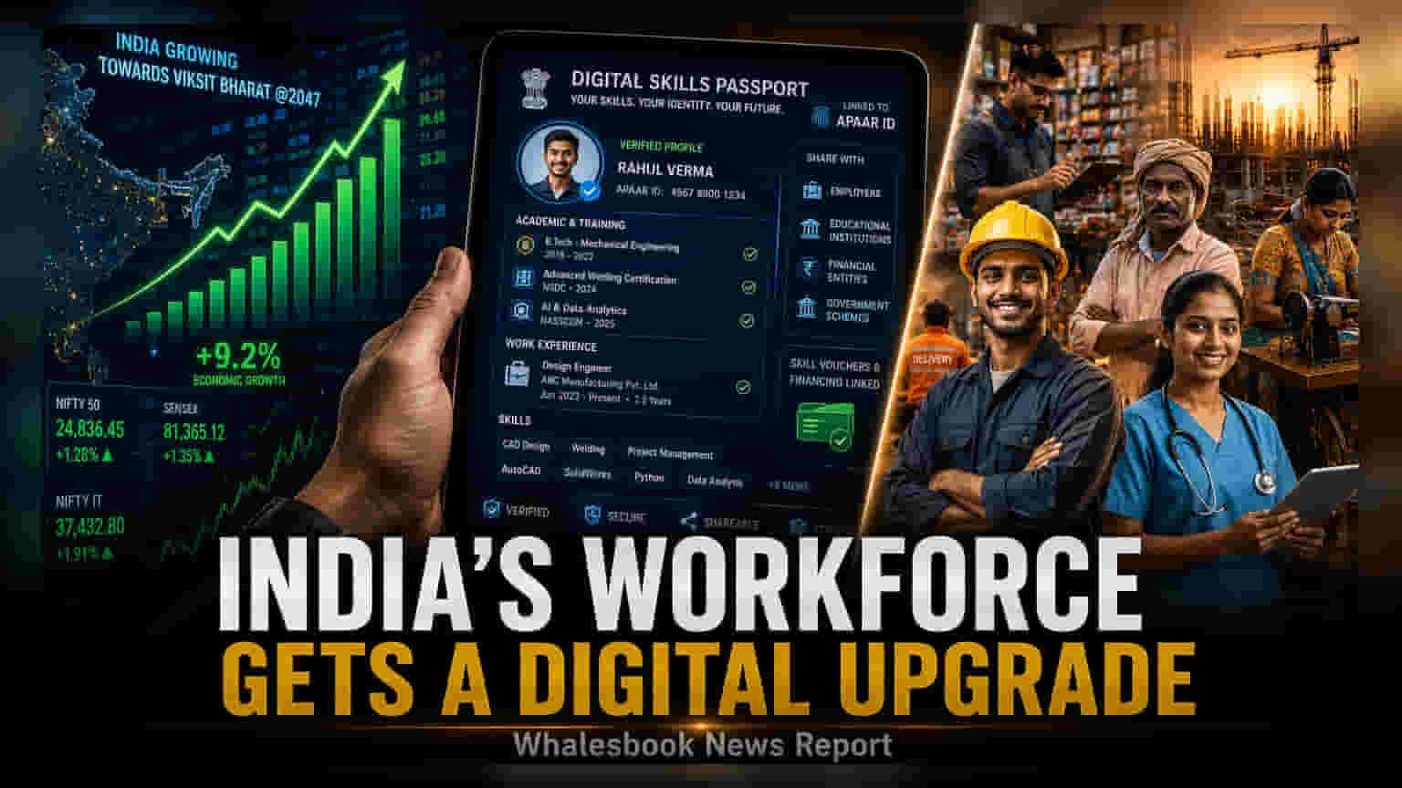 NITI Aayog Proposes 'Digital Skills Passport' For Indian Workers
