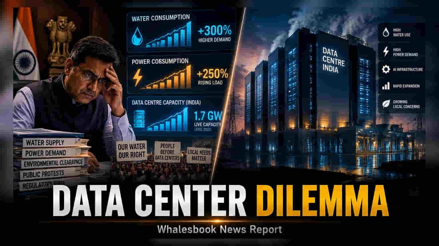 India’s Data Centre Surge Faces Scrutiny Over Resource Use