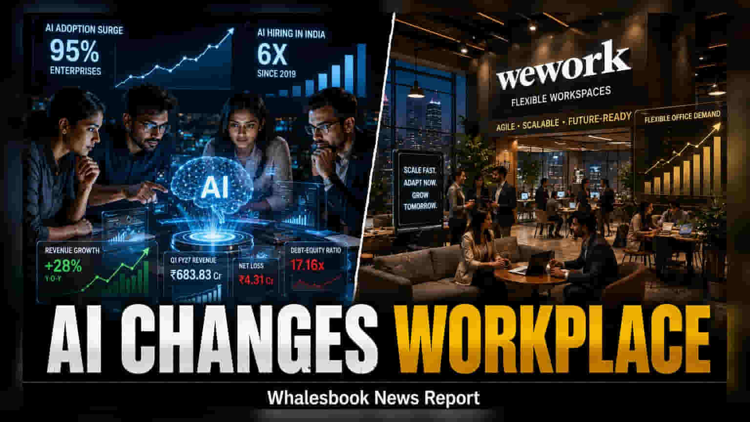WeWork India Maps AI Workplace Shift; Q1 Revenue Grows 28%