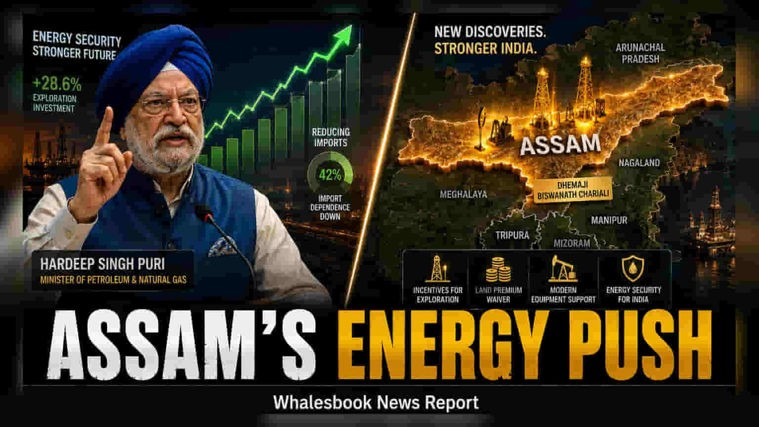 Assam Unveils New Hydrocarbon Policy to Boost Oil Exploration