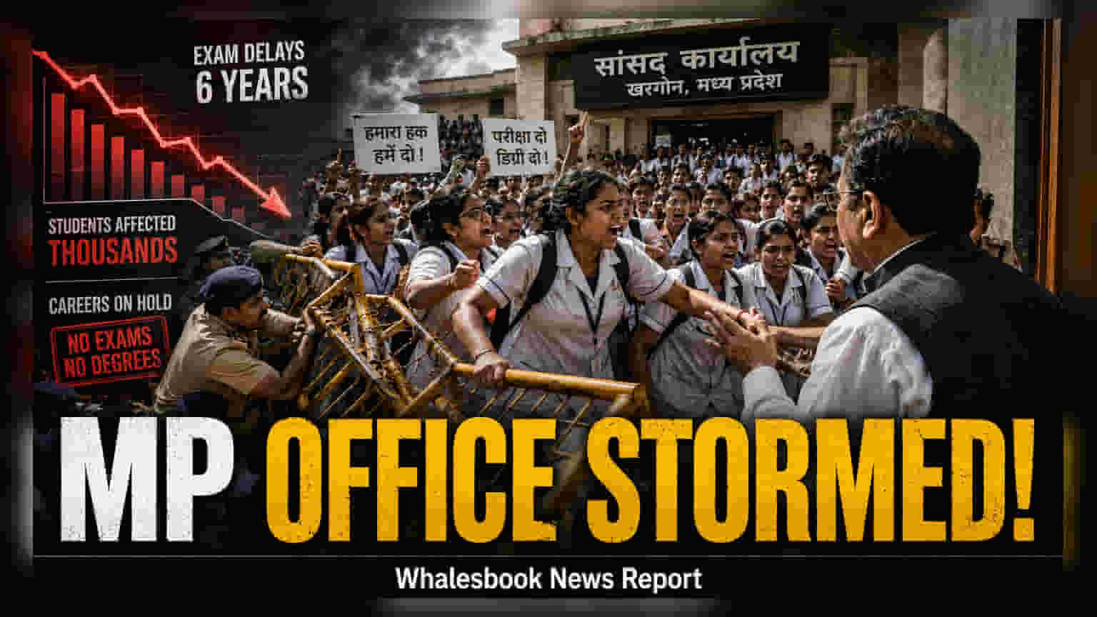 Madhya Pradesh Nursing Students Protest Over 6-Year Degree Delays