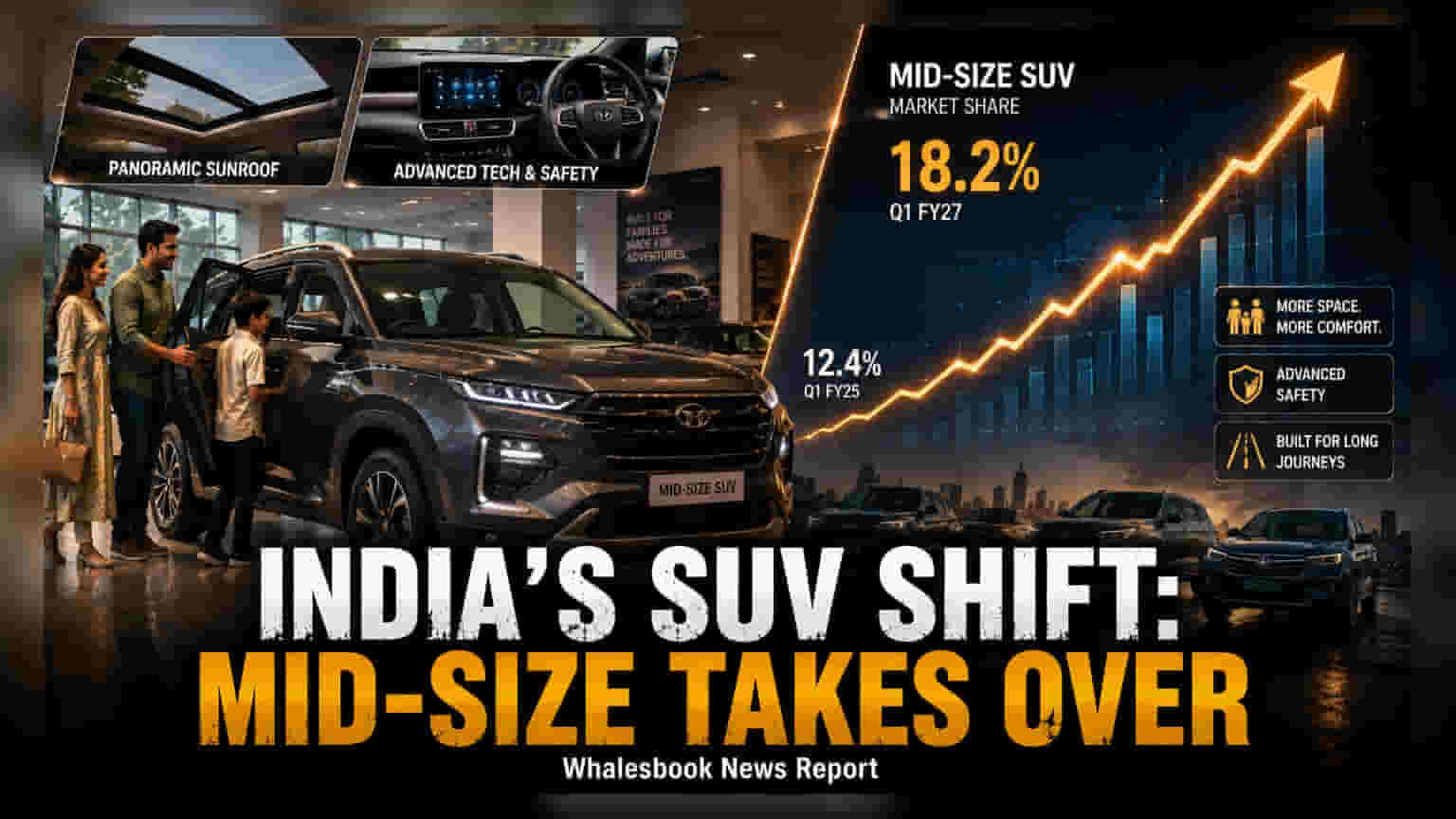 Mid-Size SUV Market Share Hits 18.2% Amid Margin Pressure