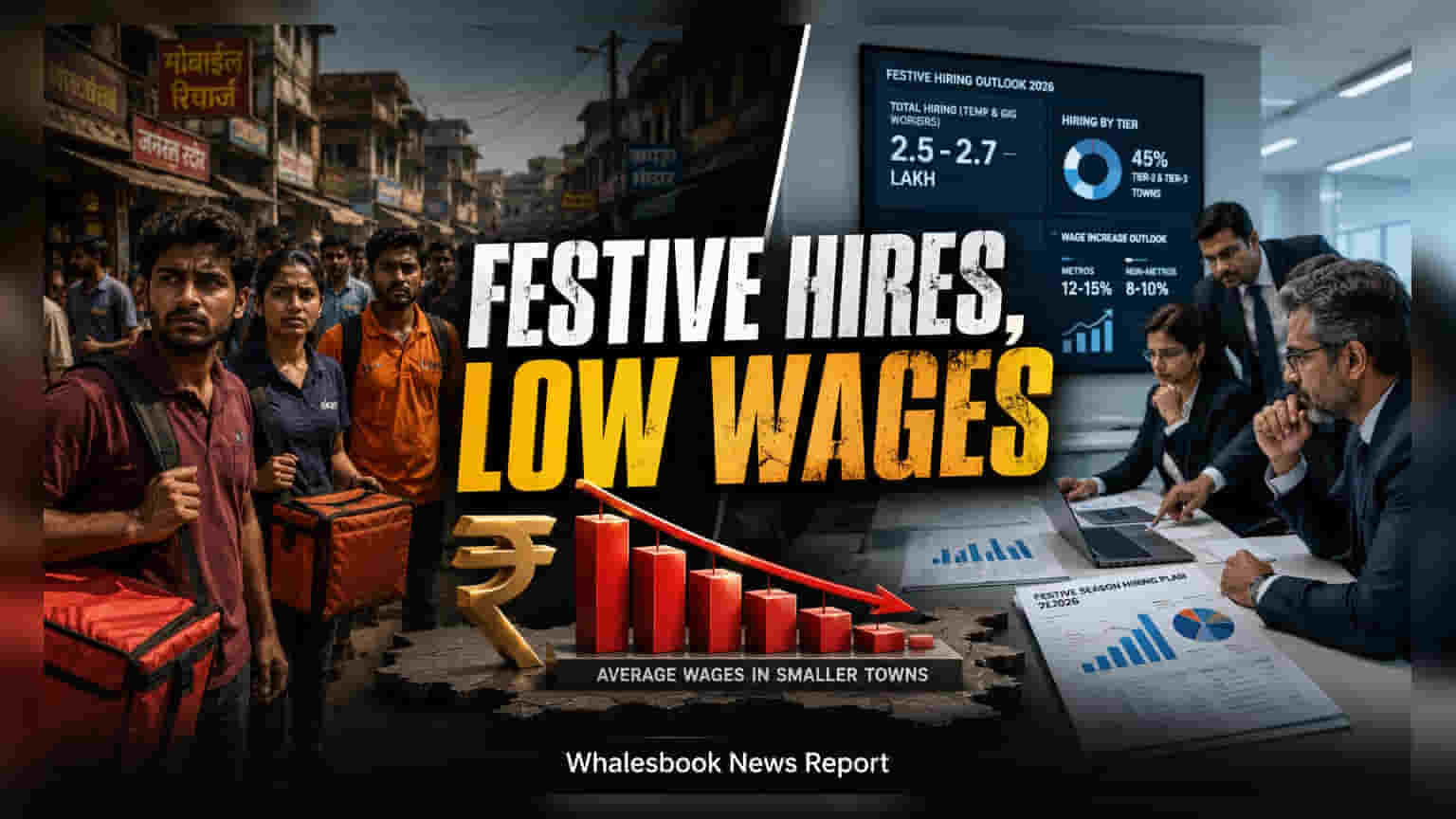 India Inc Festive Hiring 2026: 2.7 लाख नौकरियां, छोटे शहरों पर फोकस, पर वेतन में अभी भी बड़ा अंतर