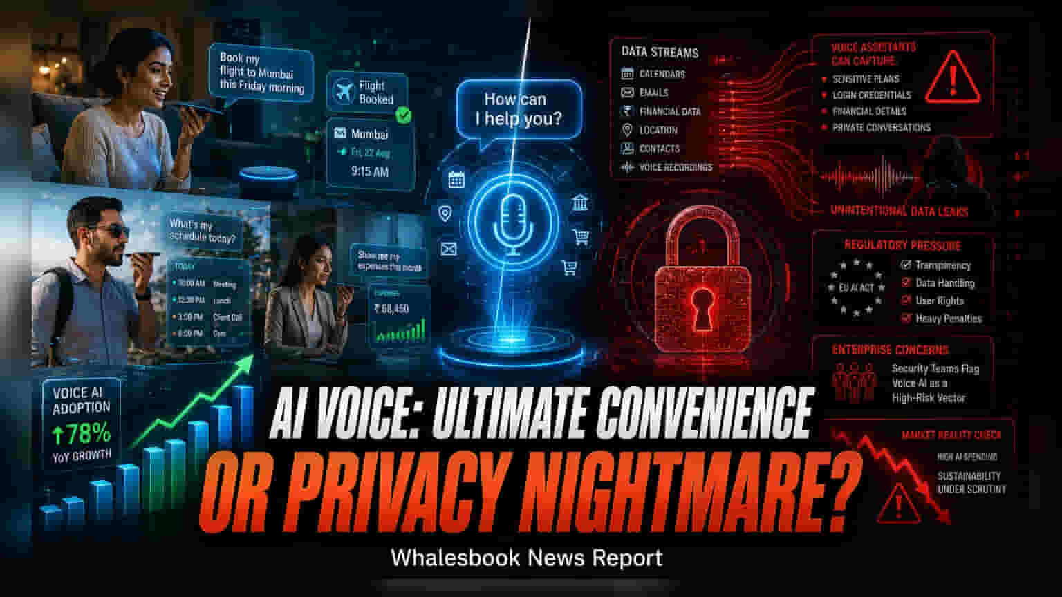 AI Voice Assistants Grow, But Privacy Risks Challenge Tech Firms