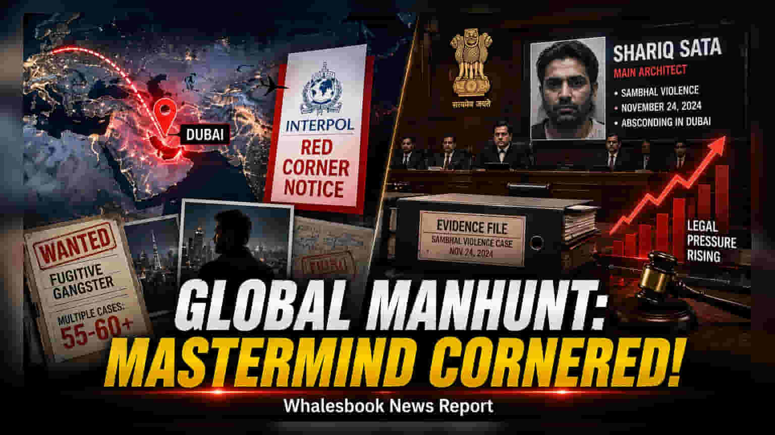 Interpol Issues Red Notice Against Sambhal Violence Accused Shariq Sata