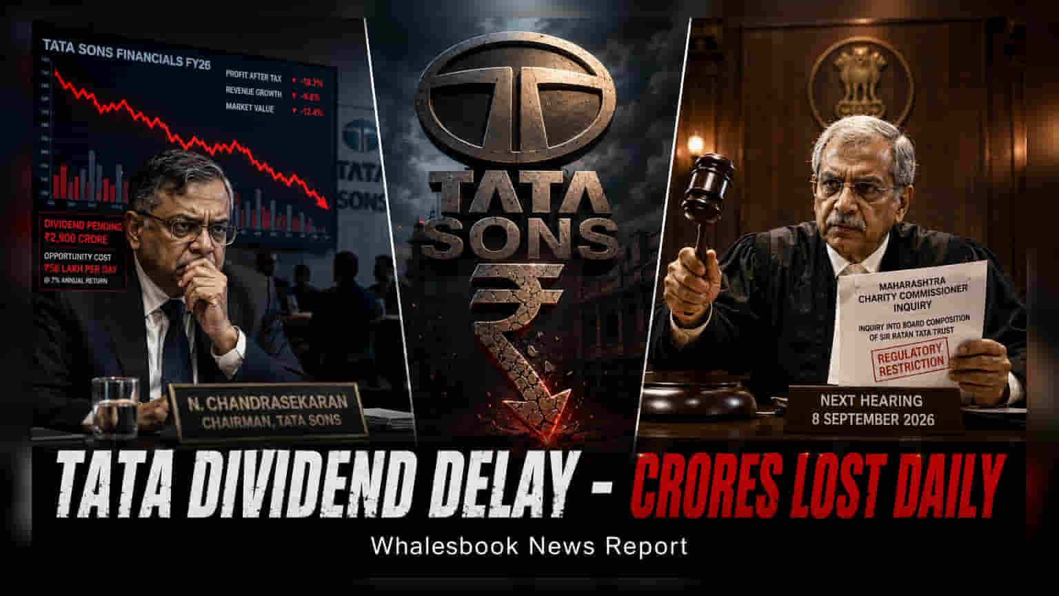 Tata Sons AGM వాయిదా: టాటా ట్రస్టులకు రోజుకు ₹56 లక్షల నష్టం!