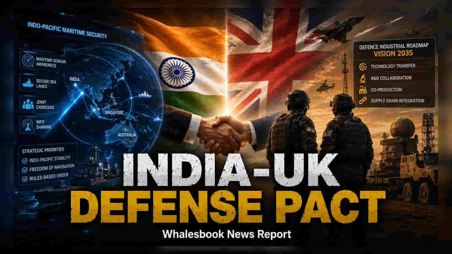 India-UK डिफेंस डील: 'विजन 2035' पर फोकस, रक्षा उद्योग के लिए बड़ी उम्मीदें