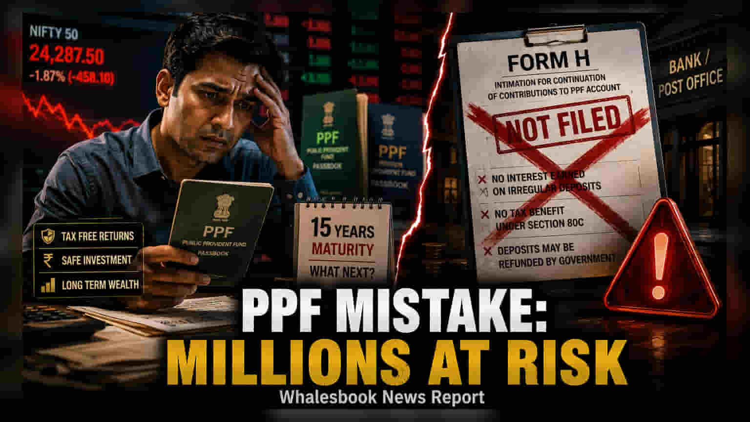 PPF Accounts: Missing Form H Deadline Leads to Tax Benefit Loss