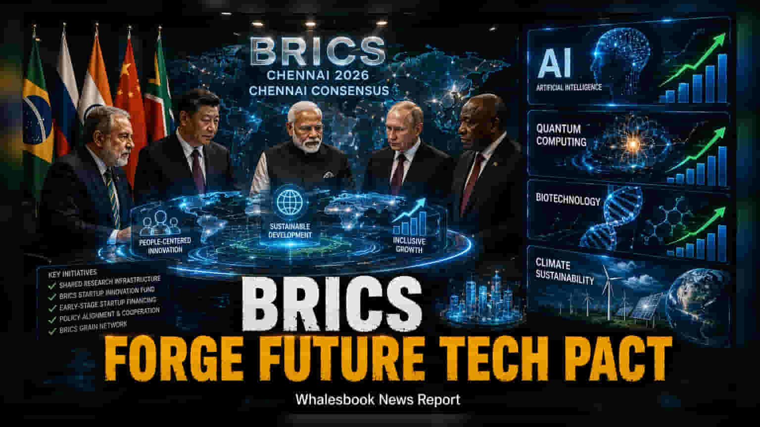 BRICS Nations Adopt 'Chennai Consensus' to Boost Tech Innovation