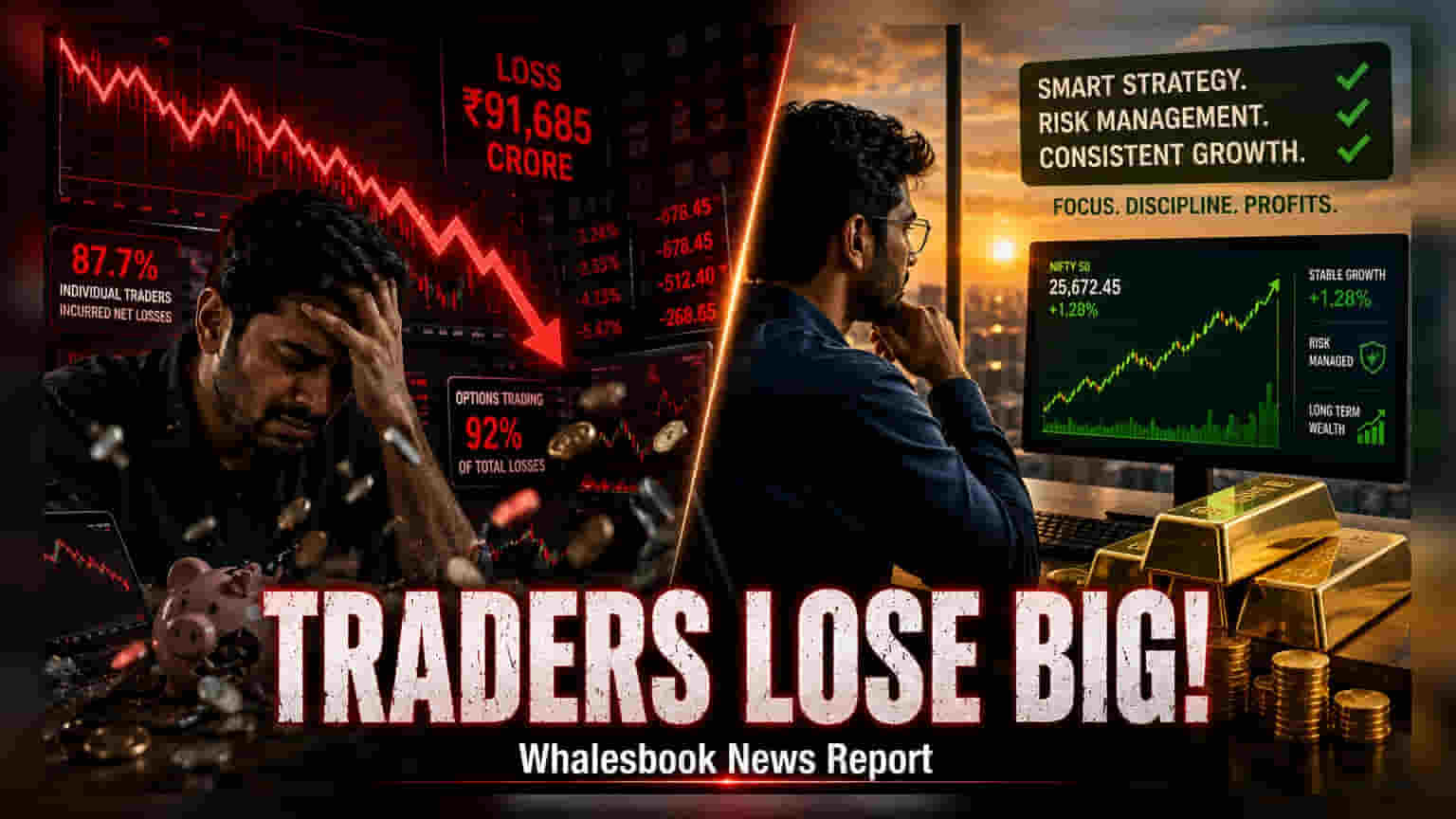 SEBI: 87.7% of Individual F&O Traders Recorded Losses in FY26
