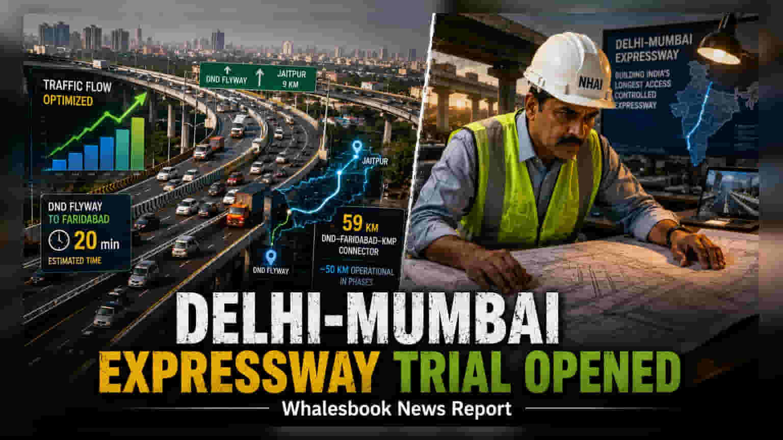 Delhi-Mumbai Expressway: DND-Jaitpur Stretch Opens For Trials