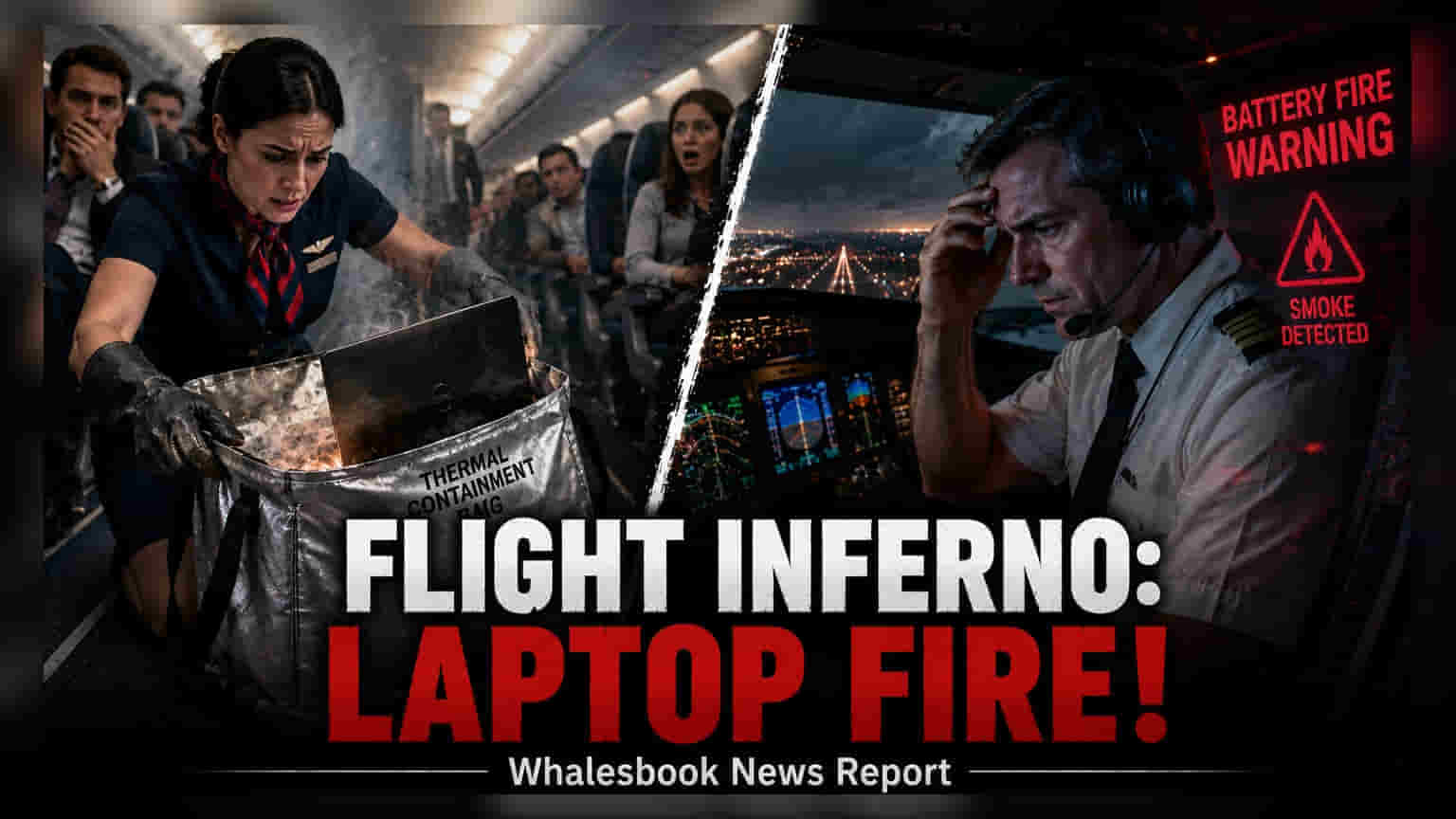 American Airlines Flight 2398 Lands Safely After Laptop Fire