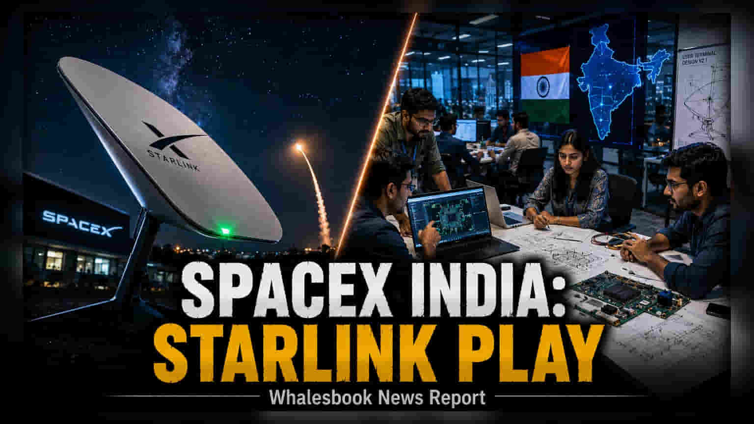 SpaceX (SPCX) ਭਾਰਤ ਵਿੱਚ ਭਰਤੀ ਵਧਾ ਰਹੀ, Starlink ਰੈਗੂਲੇਟਰੀ ਸਮੀਖਿਆਵਾਂ ਦਰਮਿਆਨ