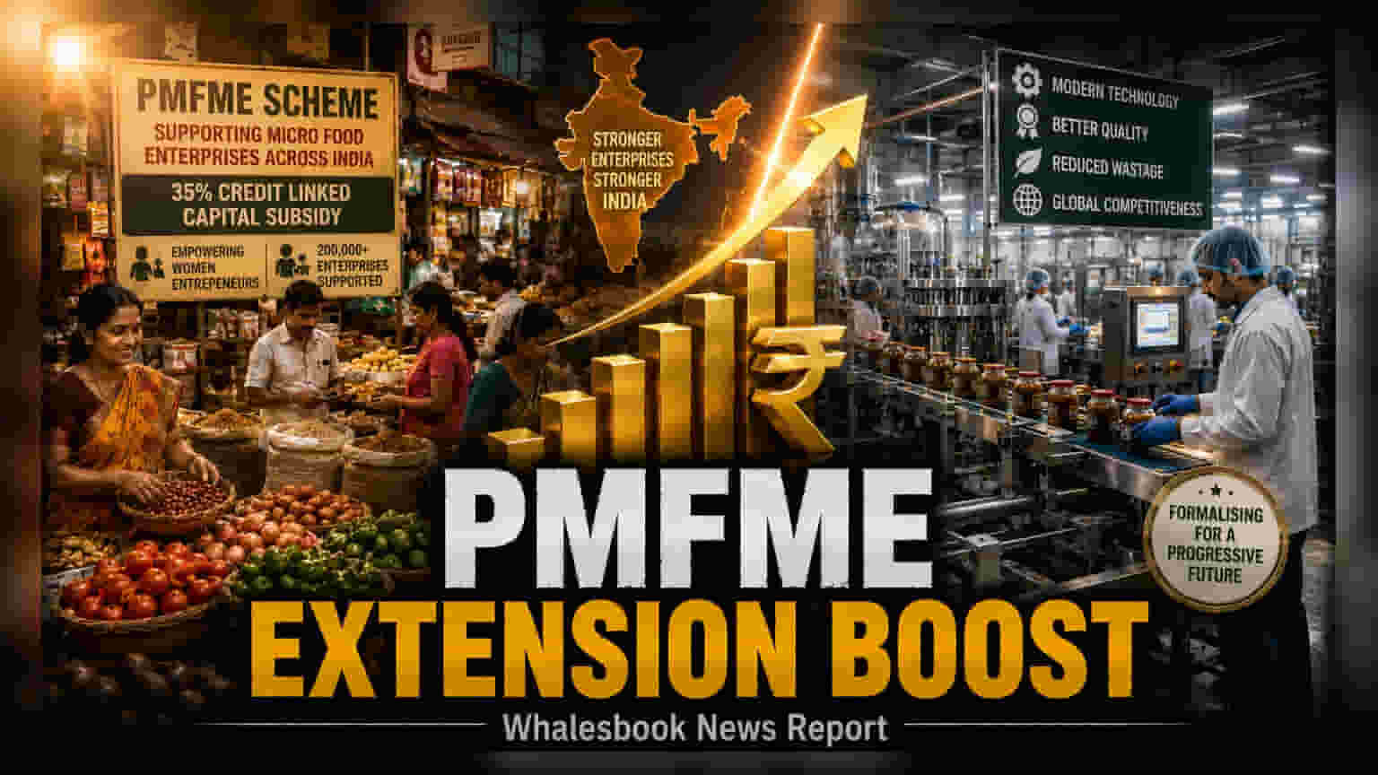 PMFME योजना आणखी ५ वर्षांसाठी वाढवण्याचा प्रस्ताव, लहान अन्न उद्योगांना मोठा दिलासा!