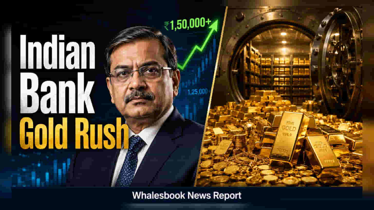 Indian Bank Aims for ₹1.5 Lakh Crore Gold Loan Book in FY27