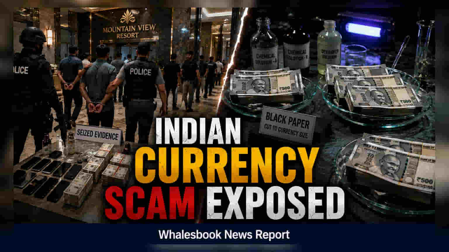 Chhattisgarh Police Busts Currency Doubling Scam, Seizes ₹4 Crore