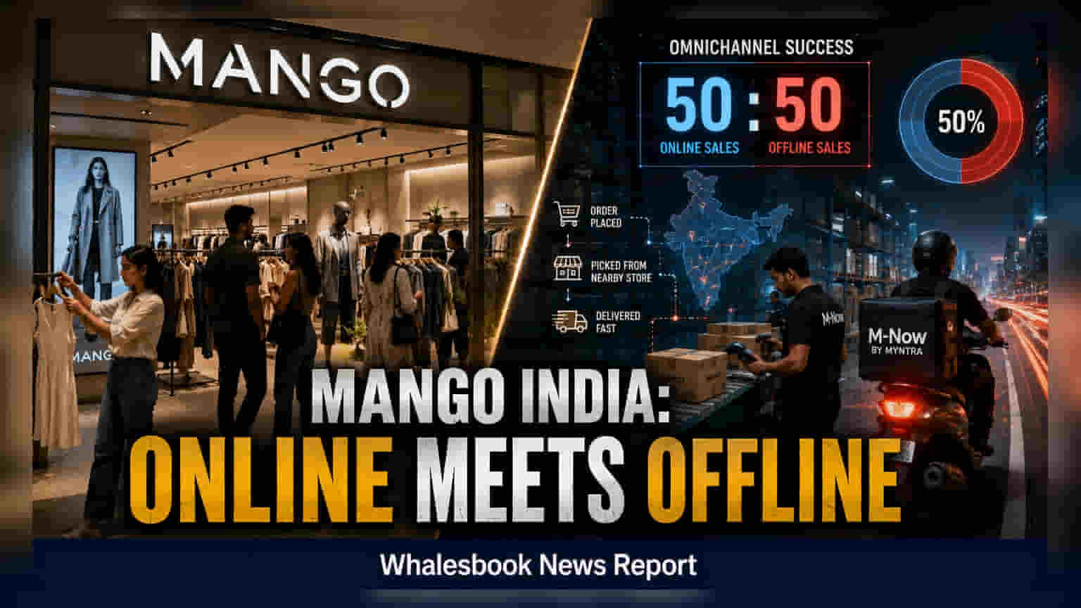 Mango India Hits 50:50 Online-Offline Sales Split