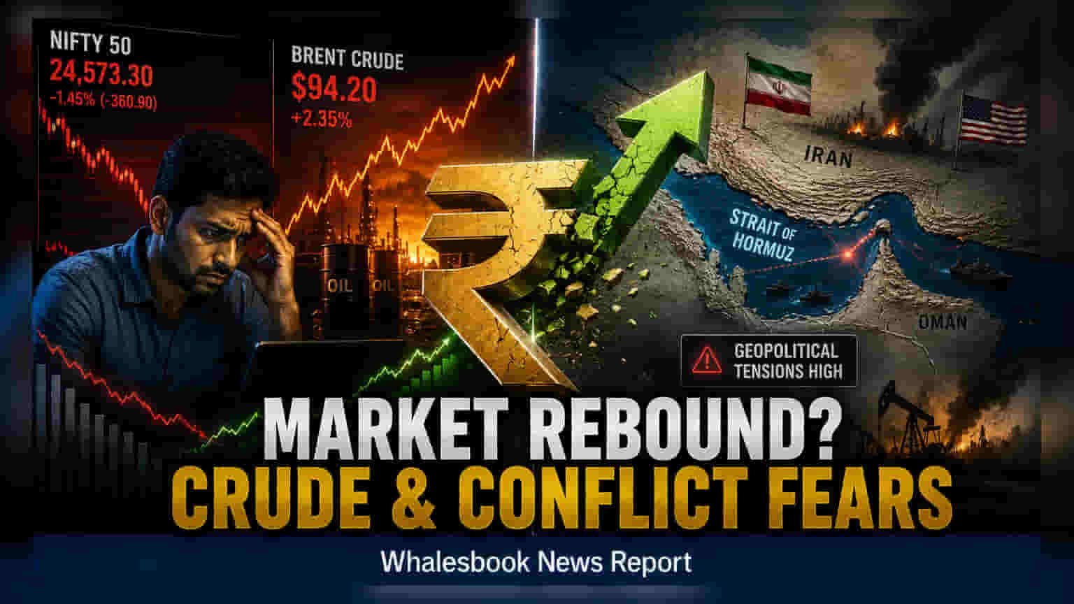 Indian Markets: બે સપ્તાહની મંદી બાદ રિકવરીના પ્રયાસો, ક્રૂડ ઓઈલ અને ભૂ-રાજકીય તણાવ પર નજર