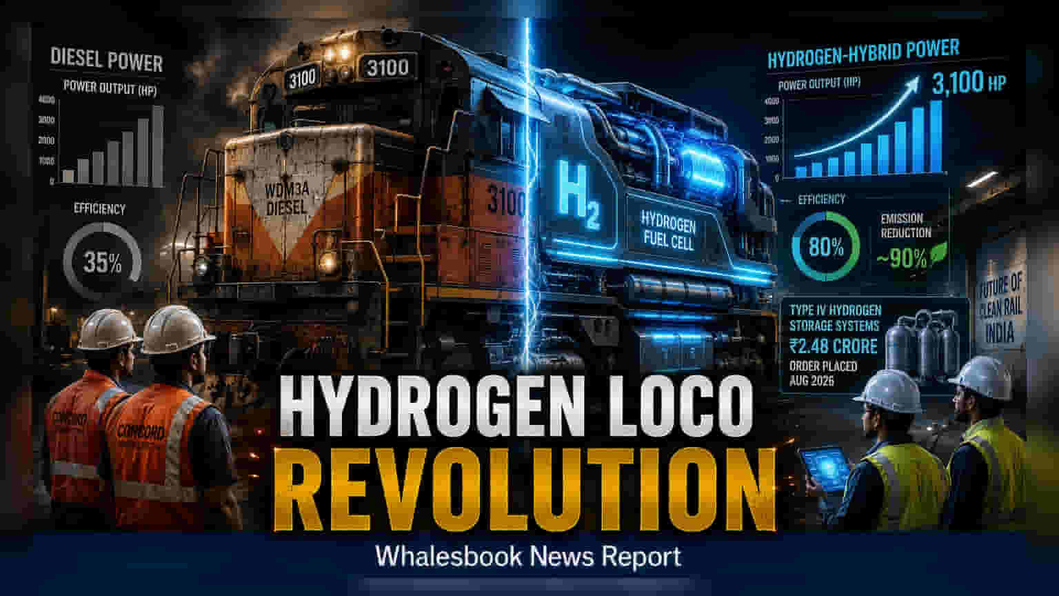 Concord Control Systems Advances ₹47 Crore Hydrogen Locomotive Project