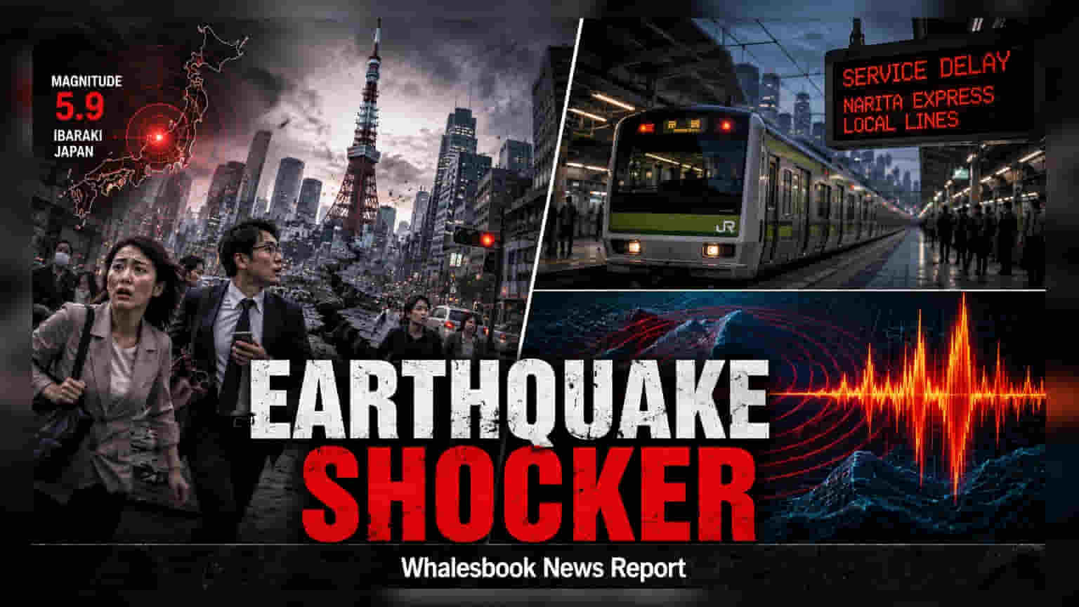 Japan Earthquake: 37 Injured, Tokyo Transport Faces Delays