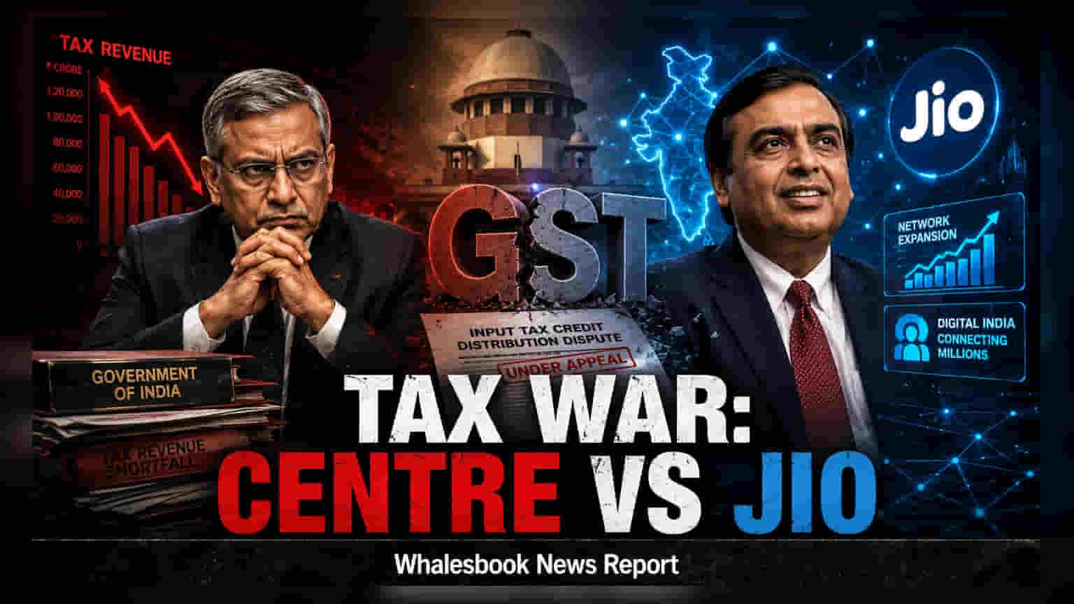 Centre Challenges Supreme Court Over Reliance Jio GST Credit Case